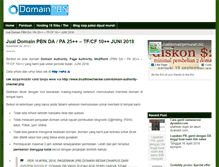 Tablet Screenshot of jualdomainprmurah.biz